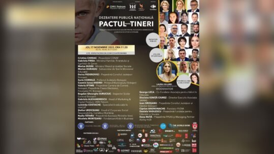 PROIECTUL NAȚIONAL „PACTUL PENTRU TINERI” – UN IMPACT SEMNIFICATIV ASUPRA EVOLUȚIEI SOCIETĂȚII ROMÂNEȘTI