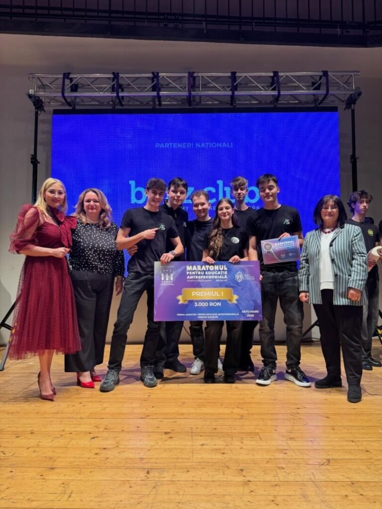 La Maratonul pentru Educație Antreprenorială Satu Mare, liceenii au prezentat semnele clare ale unei Românii care învață să își crească viitorul cu inteligență