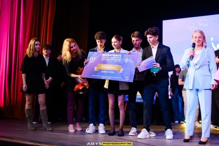 Maratonul pentru Educație Antreprenorială a transformat Craiova într-un laborator real al ideilor de business ale noii generații