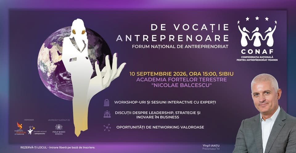 De vocatie antreprenoare Sibiu